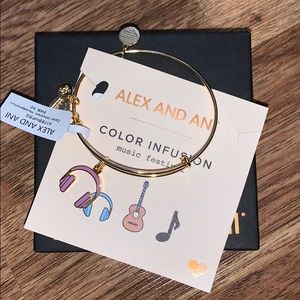 BRAND NEW Alex and Ani music festival bracelet